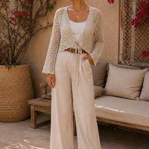 Patrón a Crochet Chaqueta Golden Talla M | Video Tutorial Paso a Paso + PDF en Español | Chaqueta Cruzada Elegante