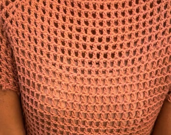 Pattern for crocheting the Terra Blouse (Video Tutorial in Spanish)