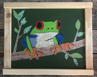 Red Eyed Tree Frog Wall Art