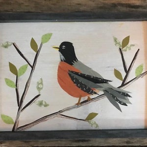 American Robin Wall Art