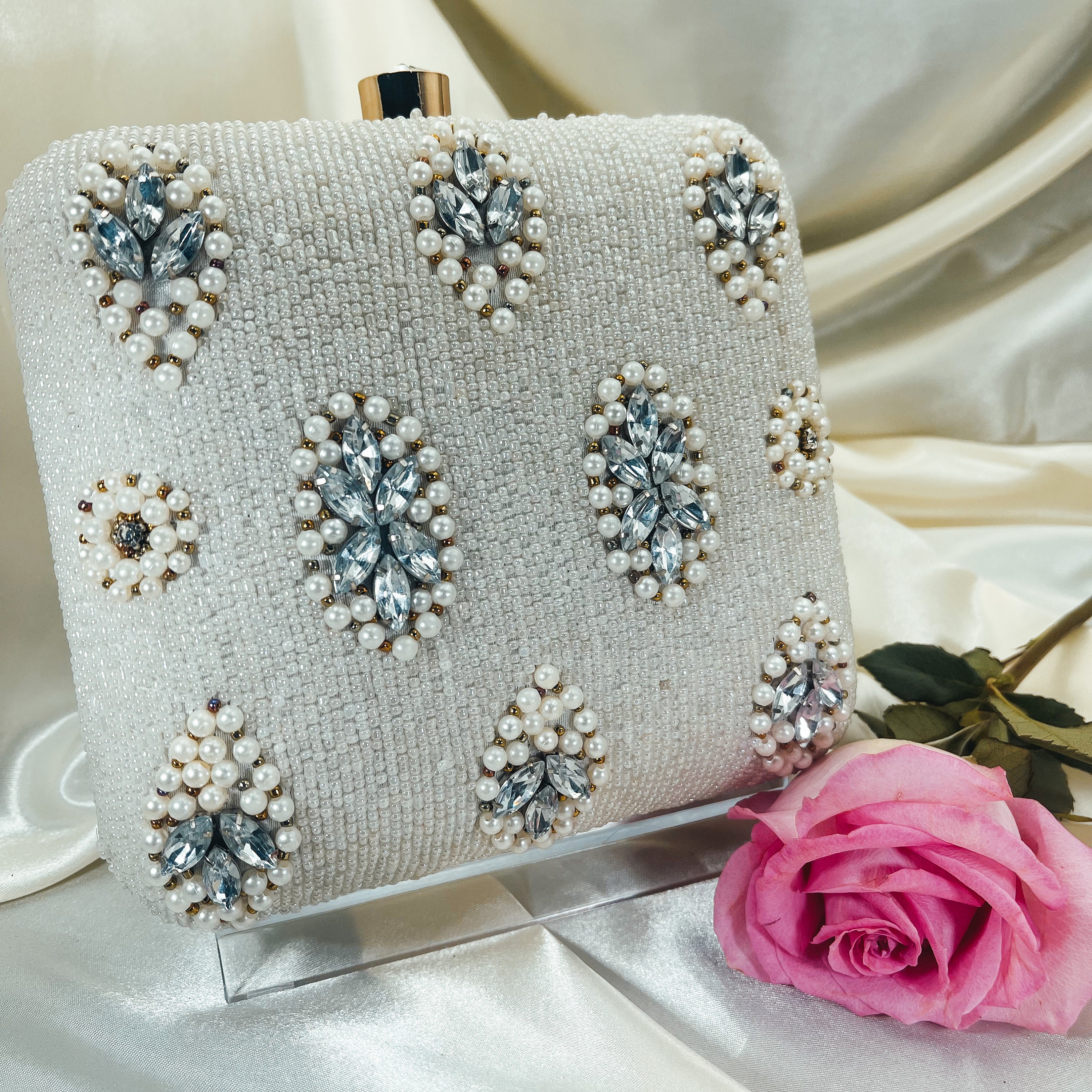 New look shop pearl bag