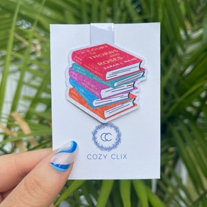 Fantasy Book Series - Magnetic Bookmark for Book Lovers