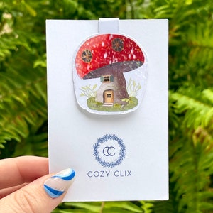Fairy House - Magnetic Bookmark for Book Lovers