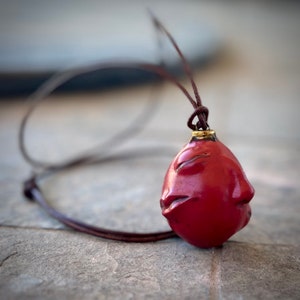 Berserk Behelit Necklace Hand Painted 3D Printed for cosplay