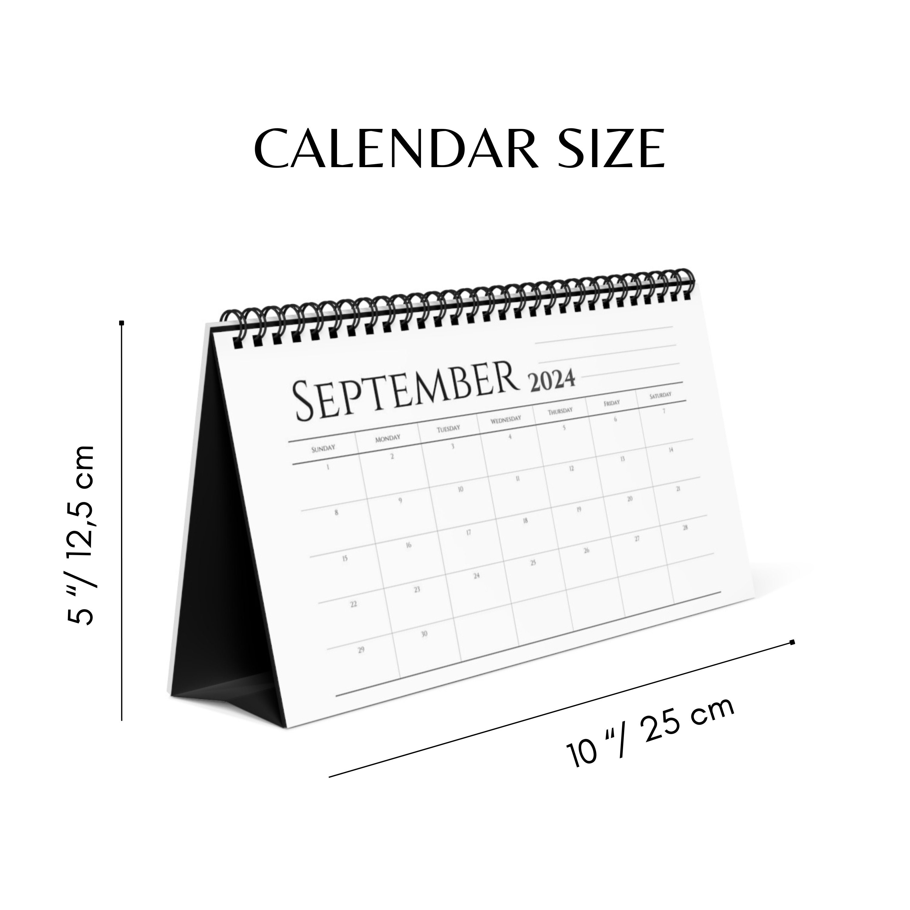 2024 Calendar Desk Minimalist Calendar Deskartistic Calendar Etsy 2024-calendar-desk-minimalist-calendar-deskartistic-calendar-etsy
