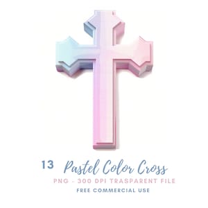 Pacchetto Clipart Croce Rosa 13 PNG di alta qualità,Croce acquerello,Adesivo stampabile,Download digitale,Creazione di carte,Creazione di carta digitale/ 486