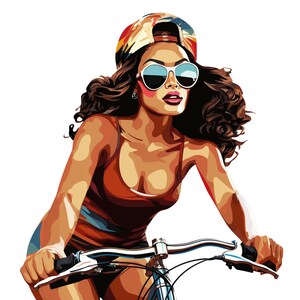 Femme noire Clipart PNG Bundle 10 de haute qualité, belle femme en téléchargement numérique, fabrication de cartes, créations numériques en papier, autocollants imprimables | 188