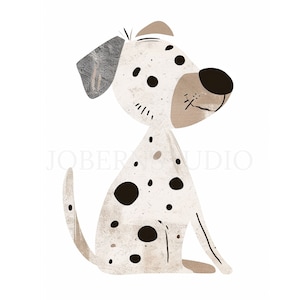 Crazy Dog Clipart PNG Bundle 10 JPG de alta calidad, perros divertidos de acuarela, descarga digital, fabricación de tarjetas, medios mixtos, artesanía de papel digital / 179