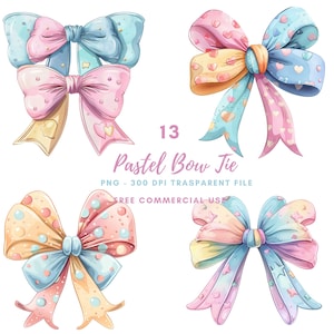 Pacchetto clipart papillon carino 13 PNG di alta qualità, colore pastello papillon acquerello, adesivi stampabili Goodnotes, download digitale/488