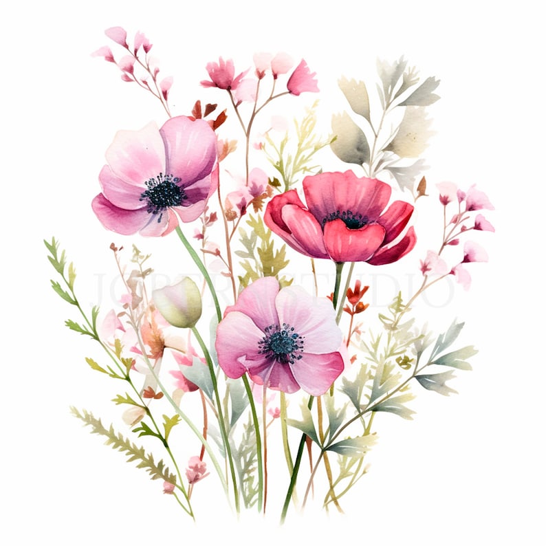 Mayoral Pink Wild Flower Graphic Print Crop Top
