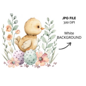 Easter Chick Clipart PNG Bundle 14 High Quality,pastel Easter ...