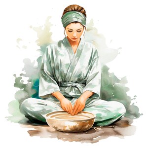Cosy Winter Spa Clipart PNG, lot de 25 JPG haute qualité, téléchargement numérique, fabrication de cartes, techniques mixtes, créations numériques en papier, autocollants imprimables | 61