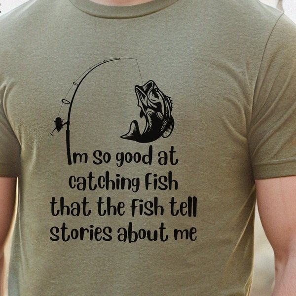 Father's Day Gift, Funny fish shirt, fisherman gift, men's fishing t-shirt, dad fishing present, Grandfather Fishing Shirt