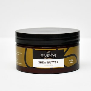 Pure Shea Butter enriched with Essential Oils Shea butter Raw unrefined certified organic body butter, skin moisturiser, ready to apply