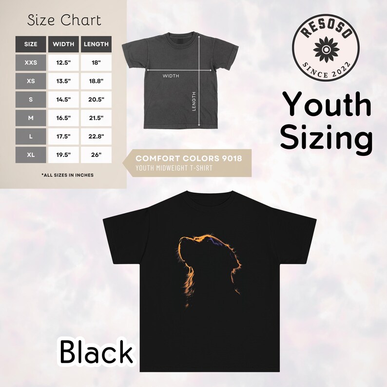 Comfort Colors Golden Retriever Sweatshirt, Golden Tshirt, Gift for