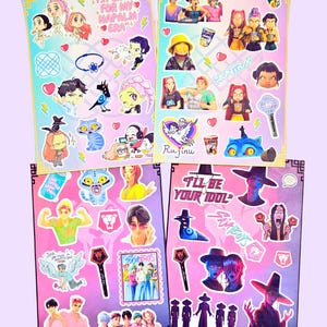 K-Pop Hunter Sticker Set