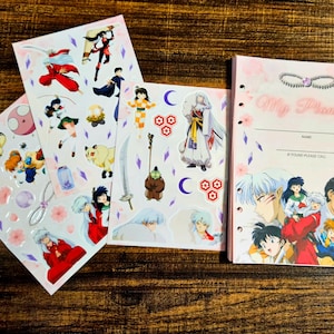 2026 Planner & Stickers SHEETS ONLY (Inuyasha)