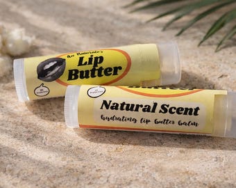 Balsamo labbra completamente naturale / Trattamento labbra biologico e idratante / Burro labbra idratante / Trattamento per labbra secche / Prodotti per la cura della pelle fatti a mano / SPF 25+