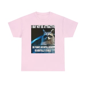 Raccoon Meme T-Shirt | Unisex | Funny