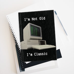 I'm not old I'm classic notepad - software developer Journal - Ruled Line