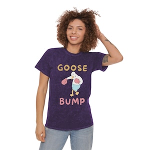 Goose T-shirt- Funny shirt- Comfort colors T-shirt, Mineral Wash T-Shirt, Goose Bump, Goosebumps
