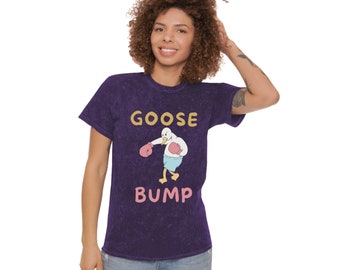 Funny Goose Bump Mineral Wash T-shirt