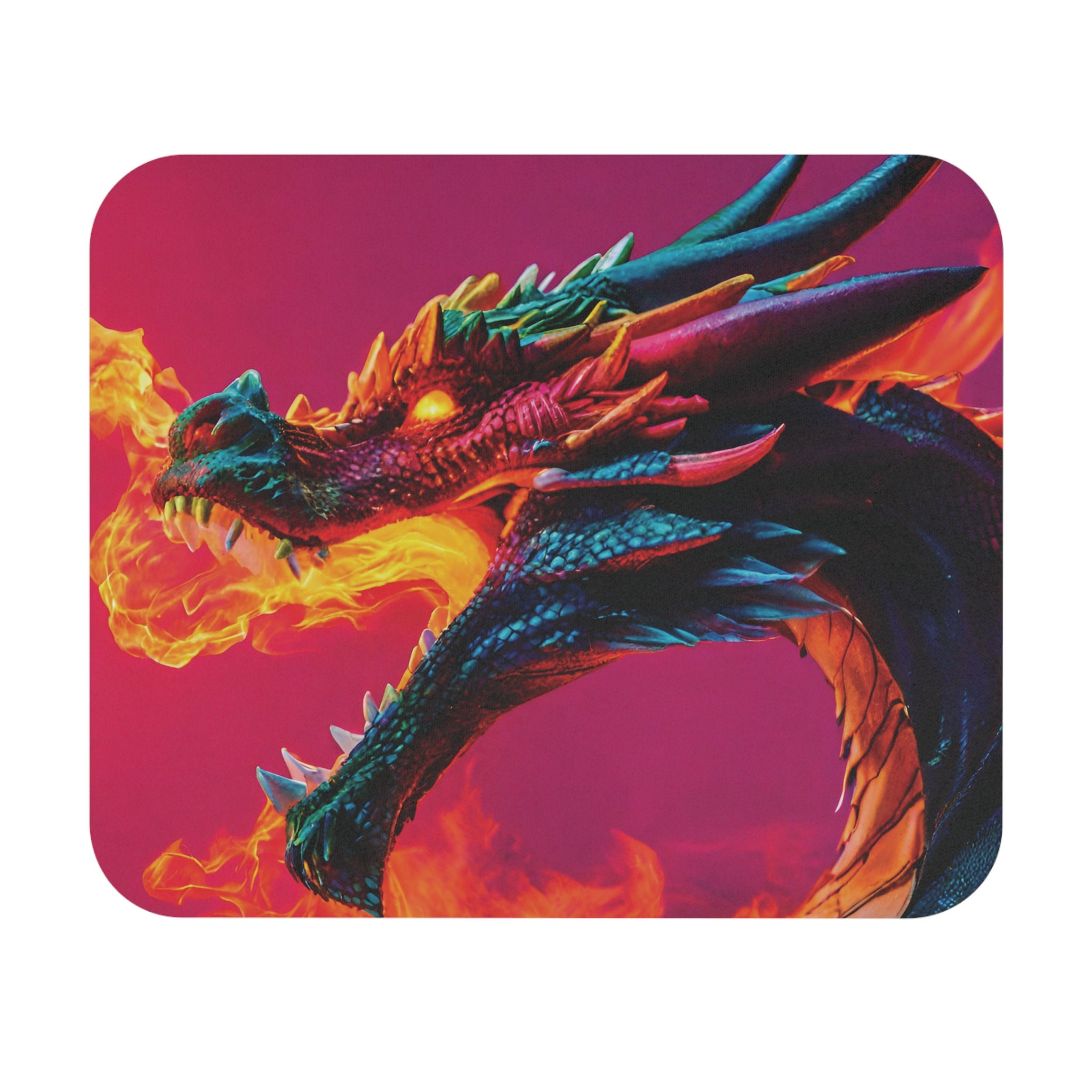 ファンタジードラゴンマウスパッド：ゲーマースタイルの長方形パッド