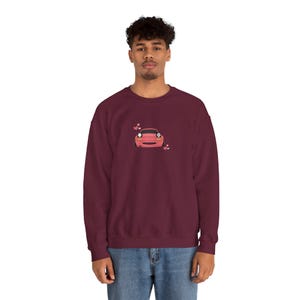 Felpa Miata, Mazda mx5, equipaggiamento d&#39;importazione, girocollo giapponese, maglione da auto, retrò