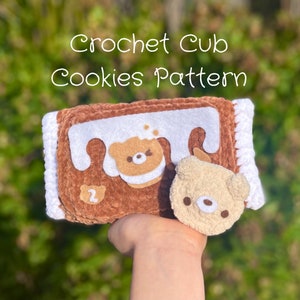 Crochet Cub Cookies Pattern