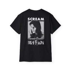 Ghostface Scream T-Shirt: 90s Horror Movie Tee