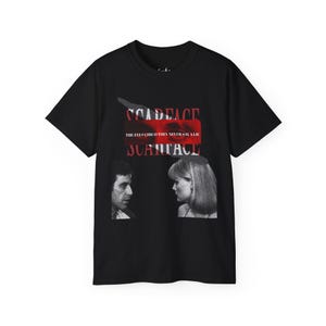 Scarface Graphic Unisex Tee, Vintage Movie Shirt, 80s Nostalgia Fashion, Streetwear Gift, Casual Cool T-Shirt, Pop Culture Apparel