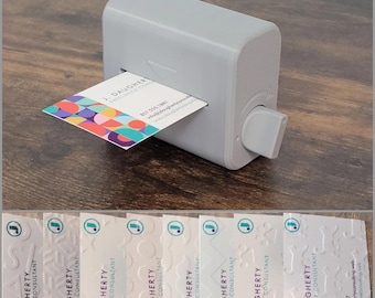 Estampadora de tarjetas de presentación con diversos patrones y fácil operación
