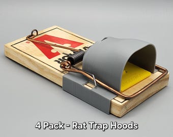 Guía de actualización de la capucha de la trampa para ratas Victor (paquete de 4)