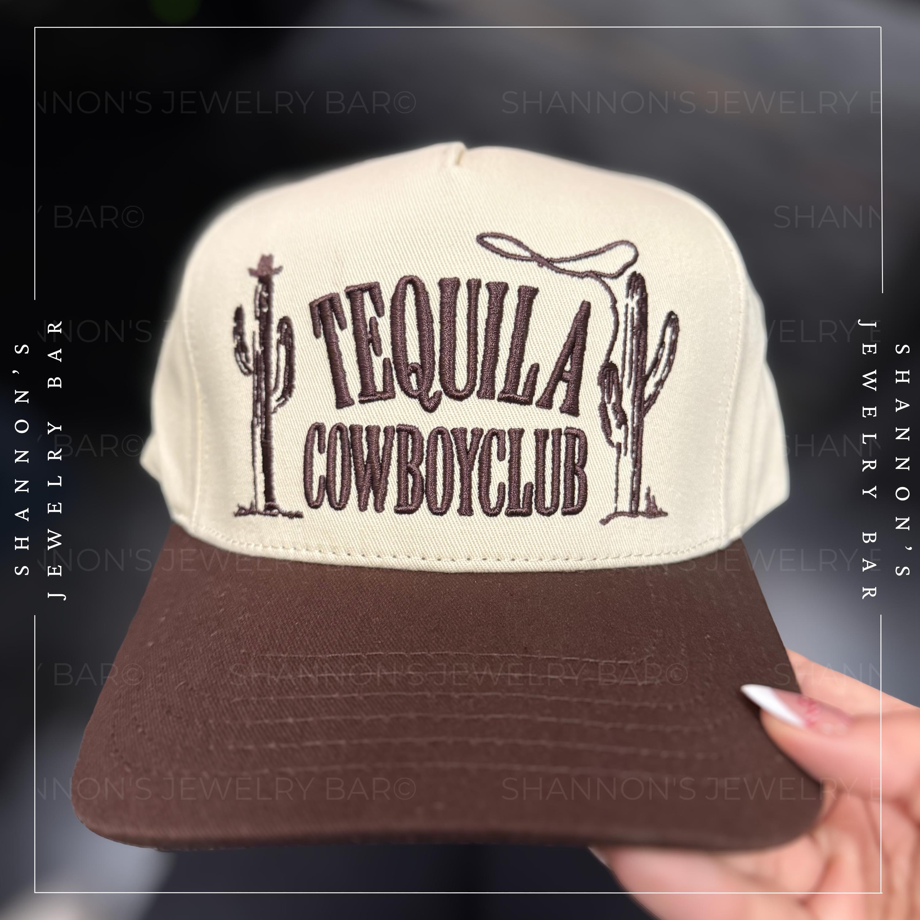 Tequila Cowboy Club Trucker Cap, Embroidered Trucker Cap  display picture 1