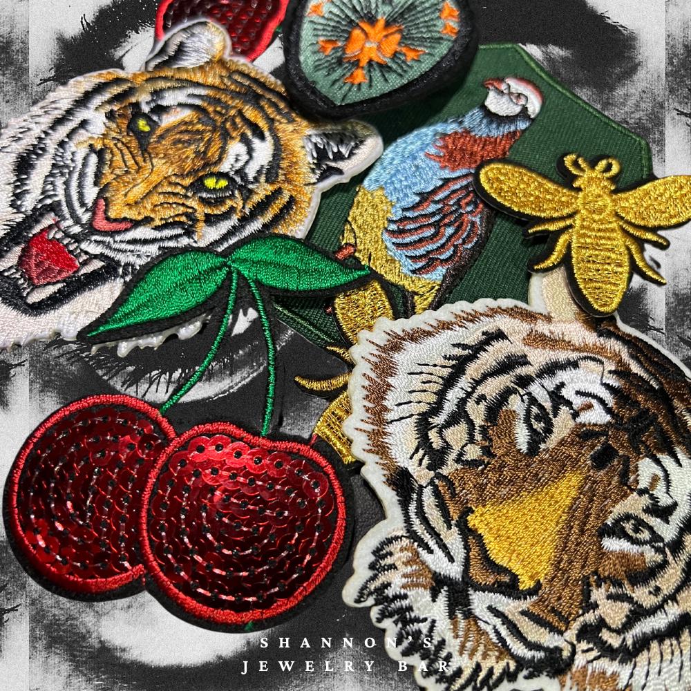 Authentic HTF Gucci Tiger Embroidered Hooded Sweatshirt Men