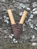 Handmade Bamboo Kuripe'(you pick color)