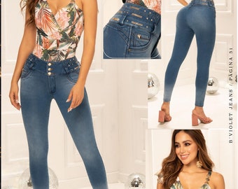 1447 100% Authentic Colombian Push Up Jeans