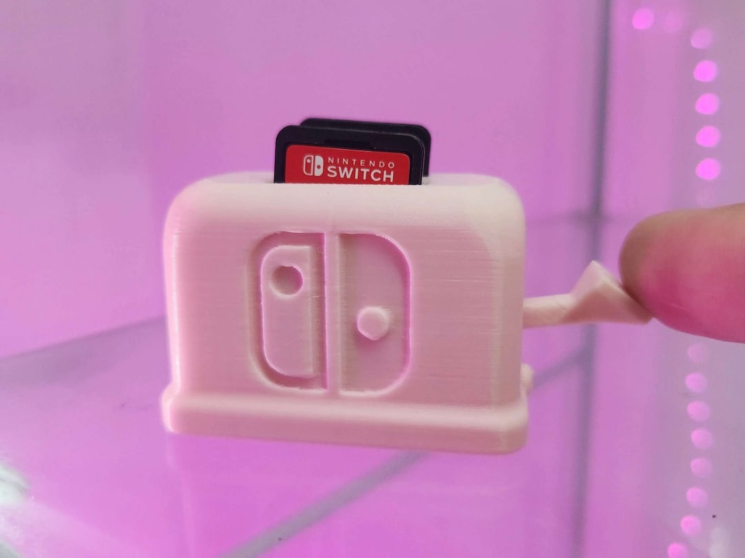 3D Printed Nintendo Switch Toaster Game Cartridge Holder Etsy