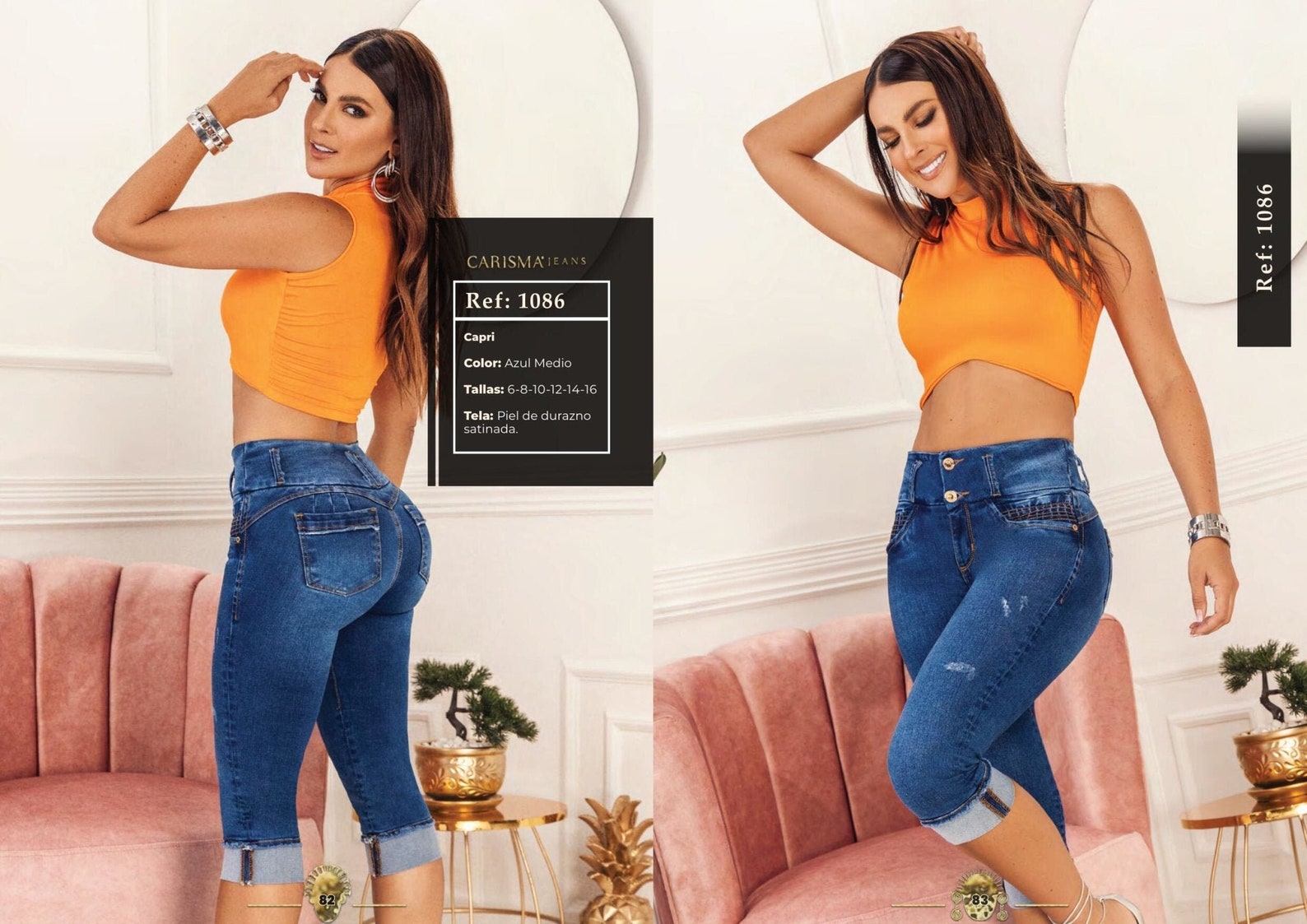 Trinidad 100% Authentic Colombian Push Up Capri main image 0