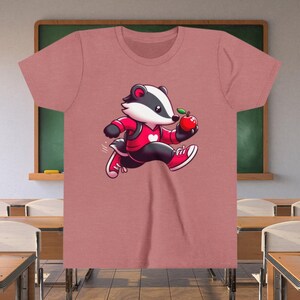 Badger on the Run Youth T-Shirt - School&#39;s in Session!