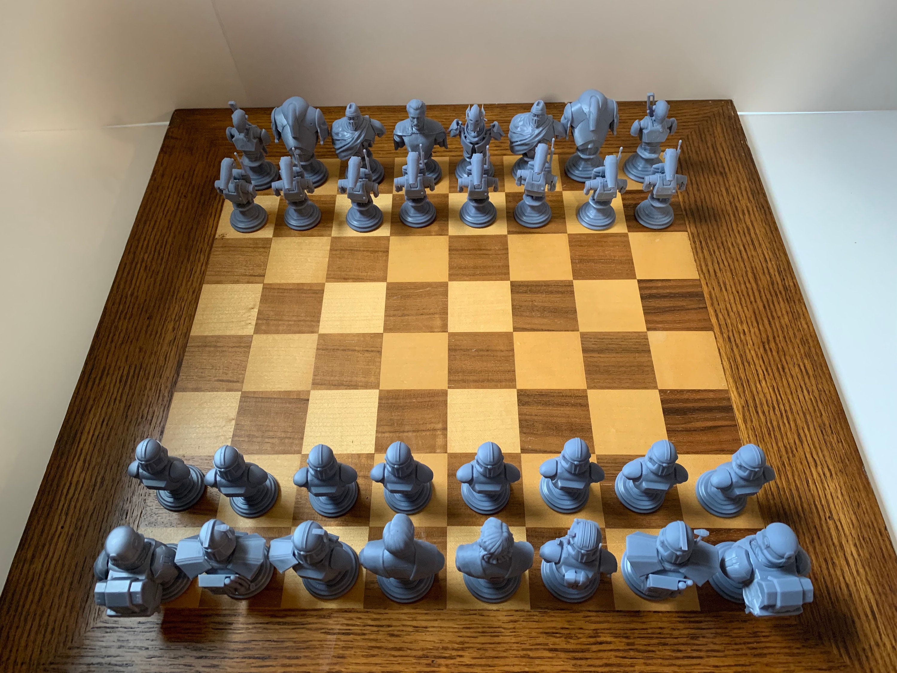 Clone Wars Republic/CIS Chess Set - 3D Print Files – Galactic Armory