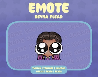 Reyna Plead - VALORANT Emote for Twitch, Youtube, Discord