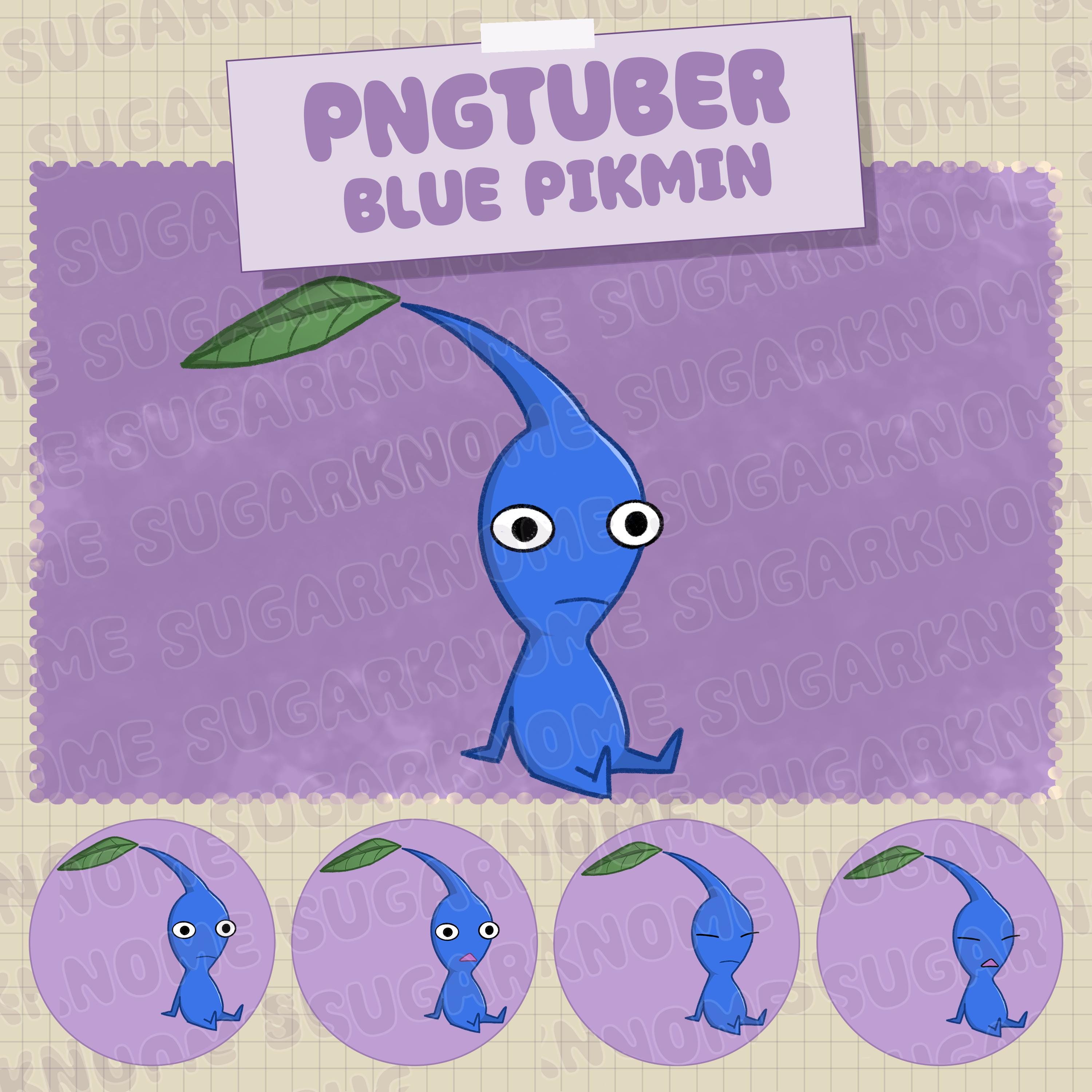 青ピクミン - Twitch、Youtube、Discord 向け NINTENDO PIKMIN
