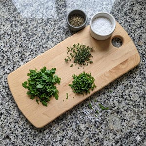 Hard Maple Cutting Board: Kitchen Chopping Block, Walrus Oil Finish
