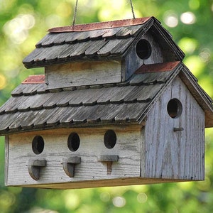 Multiple Birds Birdhouse Plans (PDF Plans Only)