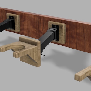 10-Guitar Slanted Wall Display Plans (PDF Plans)