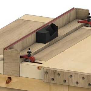 Woodworking Bench With Router Station Plans (PDF Plans) - Etsy