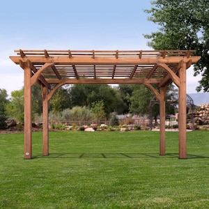 12x15x8 Pergola Plans (PDF Plans)