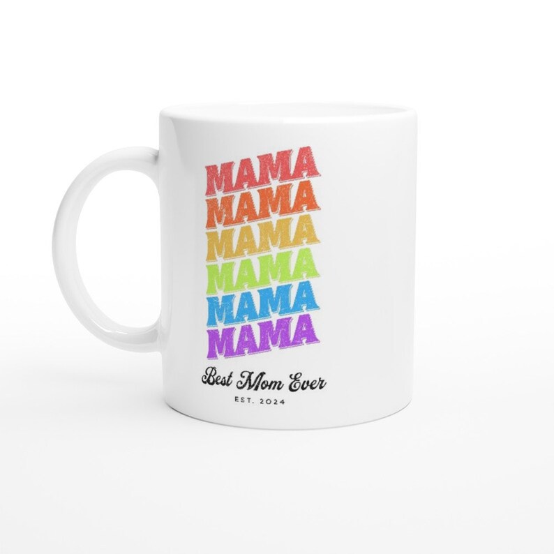 Personalized New Mummy and Daddy Mug, Baby Shower Gift, Custom Mother's