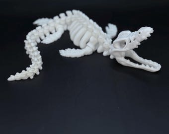 Mosasaurus Skeleton Toy | 3D Printed